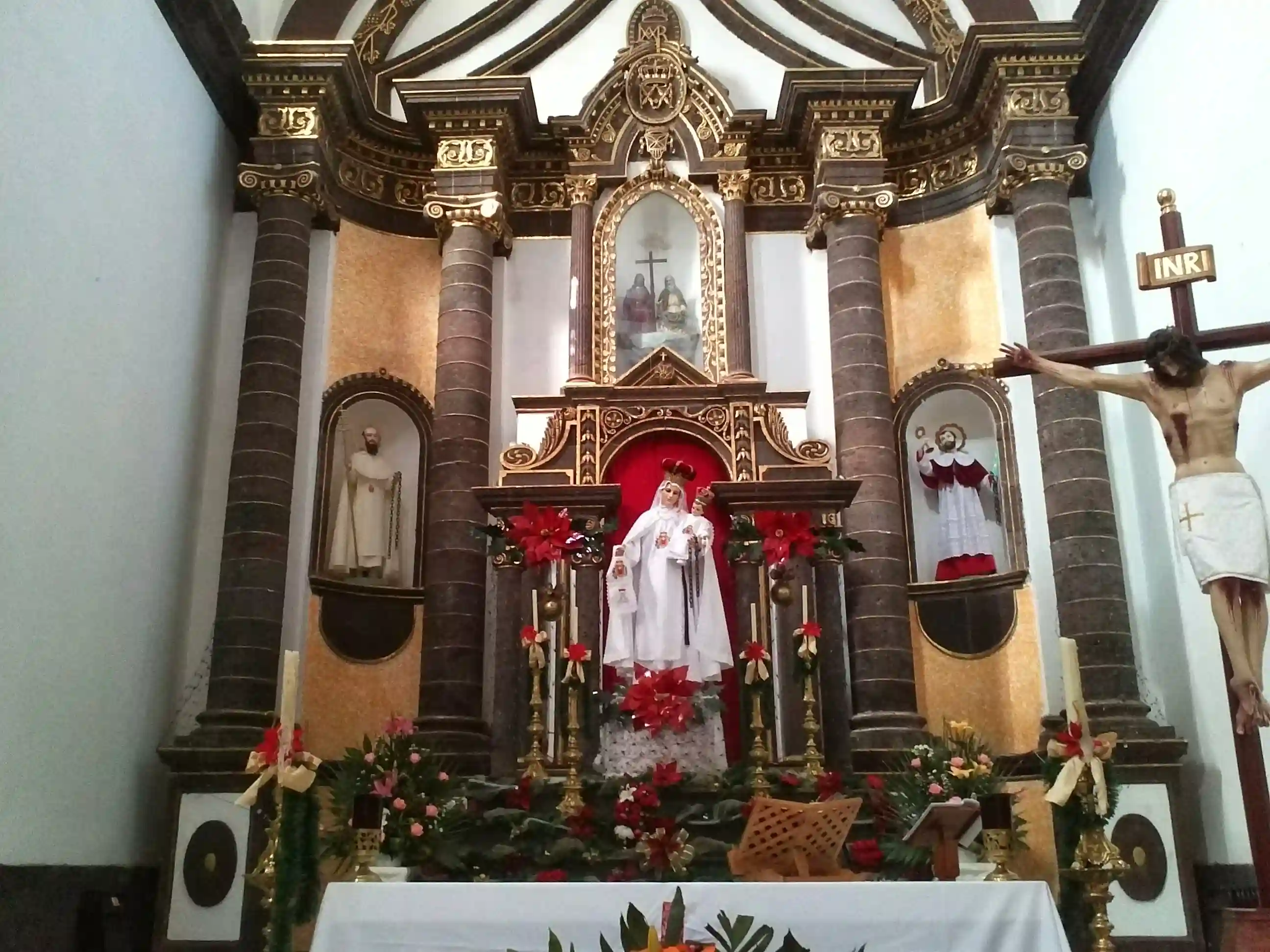 Templo de la merced vista interior.